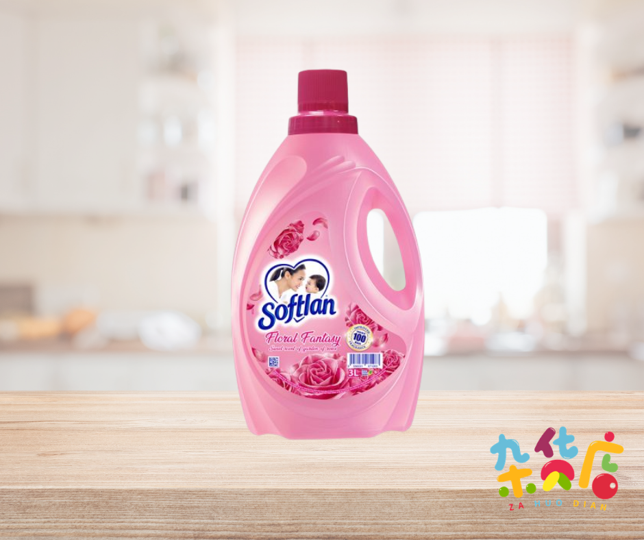 Softlan Fabric Conditioner Softener - Floral Fantasy 柔软剂 3L