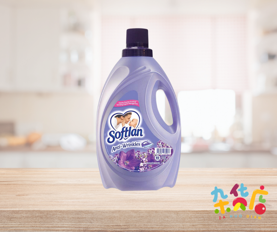 Softlan Fabric Conditioner Softener - Lavender 柔软剂 3L