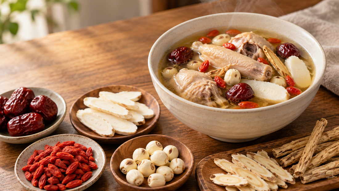 What Ingredients Are Commonly Used in Chinese Herbal Soup?