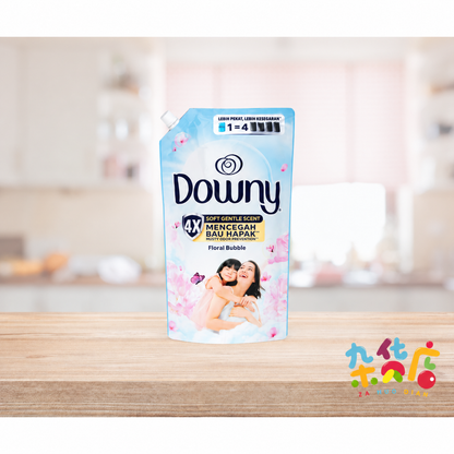 Downy Floral Bubble Concentrate Fabric Conditioner Softener Refill 柔软剂 1.35L
