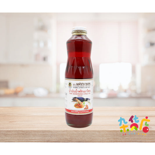 Mae Pranom Seasoning Chilli Oil 泰国女人头辣椒油 750ML