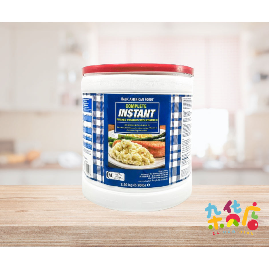 Basic American Foods Instant Mashed Potatoes 2.39KG