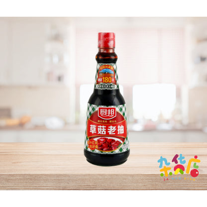 Chu Bang Mushroom Flavoured Sauce 厨邦草菇老抽 410ML