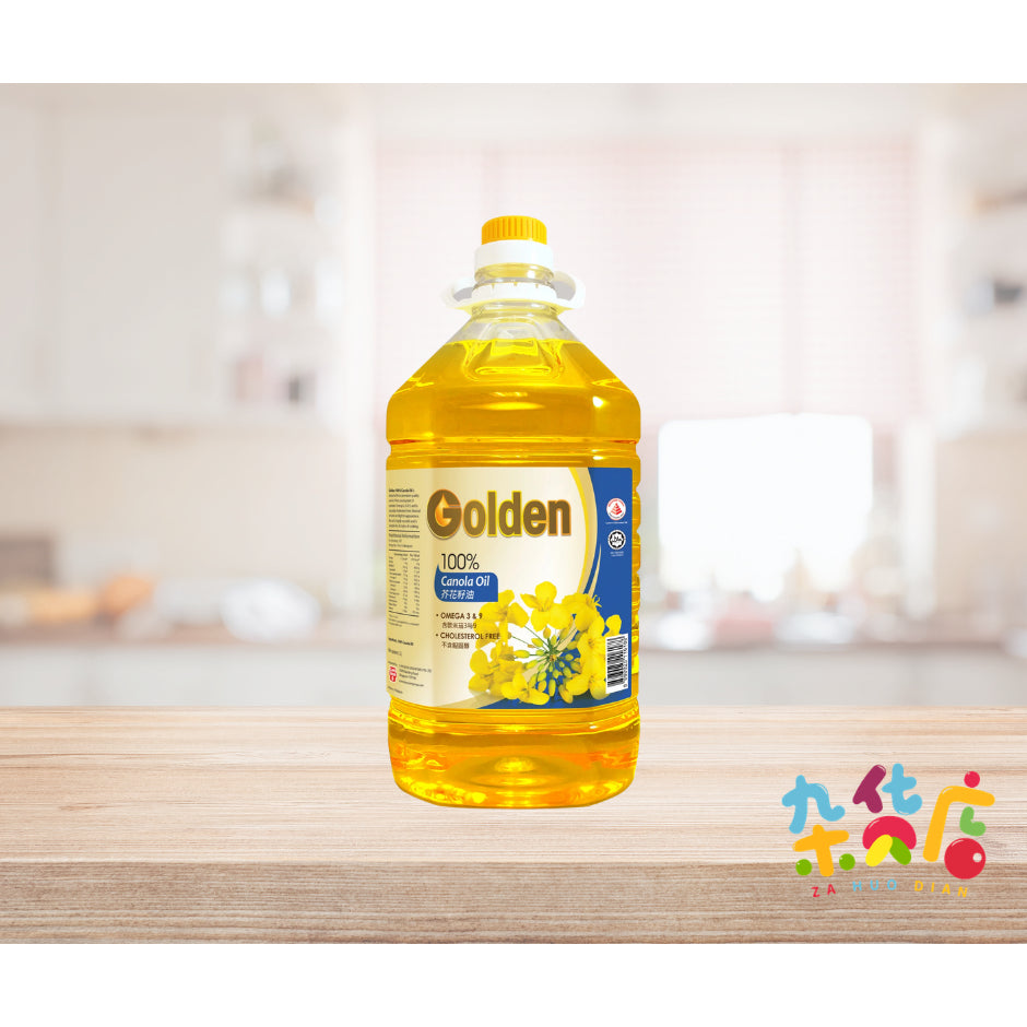Golden Canola Oil 菜籽油 5LT