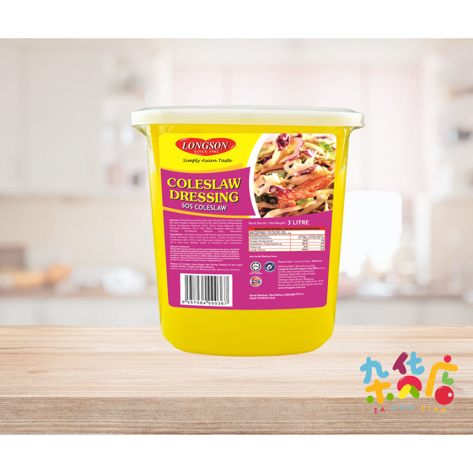 Longson Coleslaw Dressing 3LT