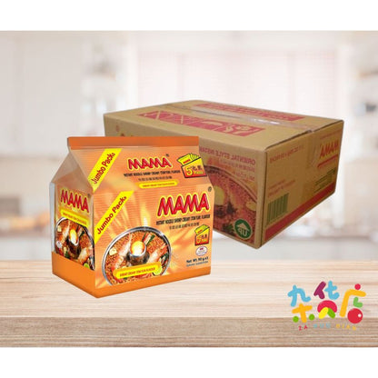 [CARTON] Mama Insant Noodle Shrimp Creamy (Tomyum) Flavour JUMBO PACKS 90gx5sx4
