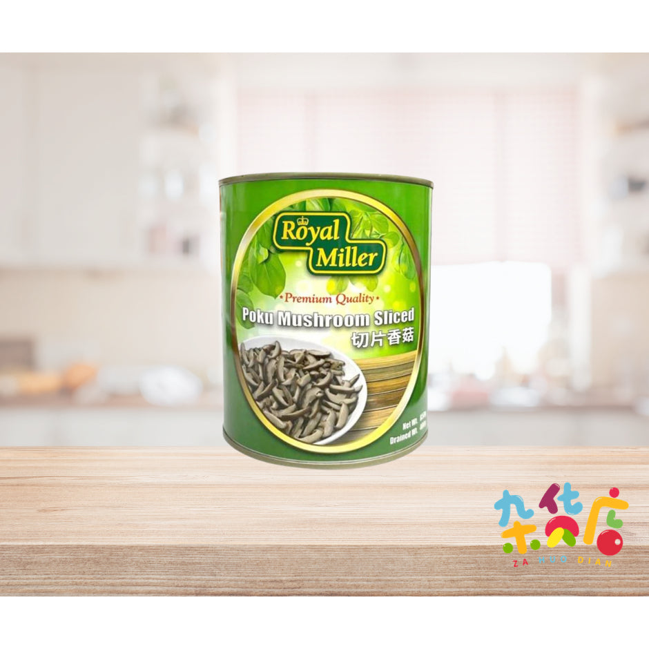 Royal Miller Poku Mushroom Sliced 整香菇丝 850GM