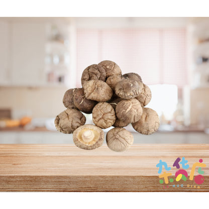 Dried Shiitake Mushroom 光面菇 (3-4cm) 250g
